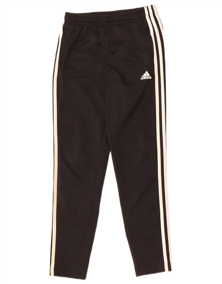 Adidas Boys Aeroready Tracksuit Trousers 9-10 Years  Black Polyester