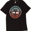 TIMBERLAND Boys Graphic T-Shirt Top 15-16 Years Medium Black Cotton Vintage Timberland and Second-Hand Timberland from Messina Hembry 