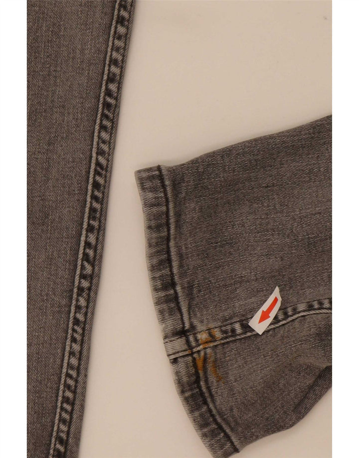 Levi's Mens 511 Slim Jeans W33 L32 Grey Cotton