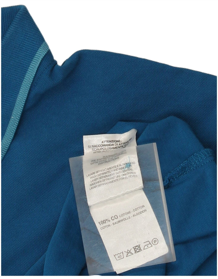 Carrera Mens Polo Shirt 2XL Blue Cotton