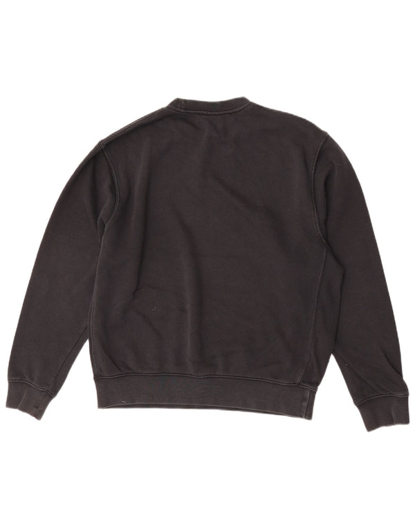 Nike Mens Graphic Sweatshirt Jumper Small Black Cotton