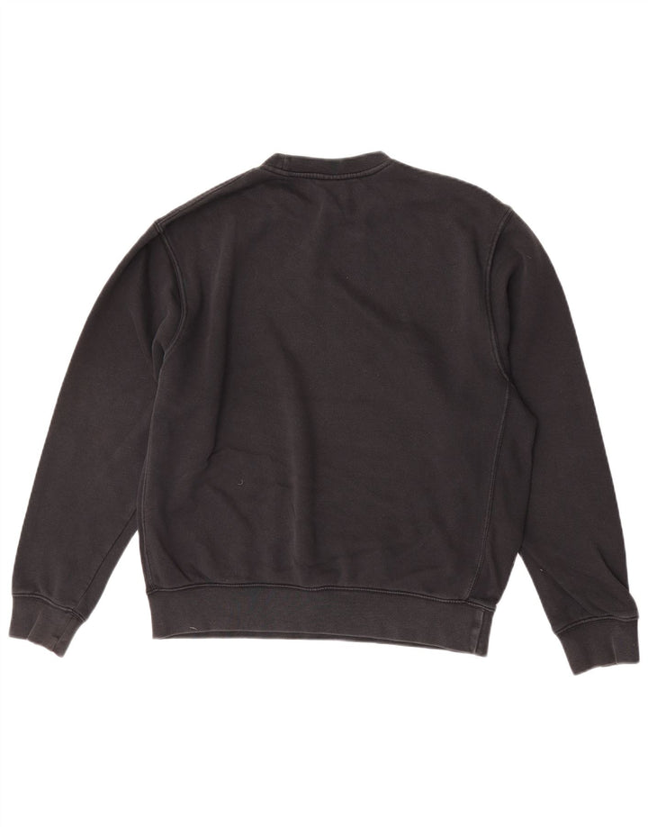 Nike Mens Graphic Sweatshirt Jumper Small Black Cotton
