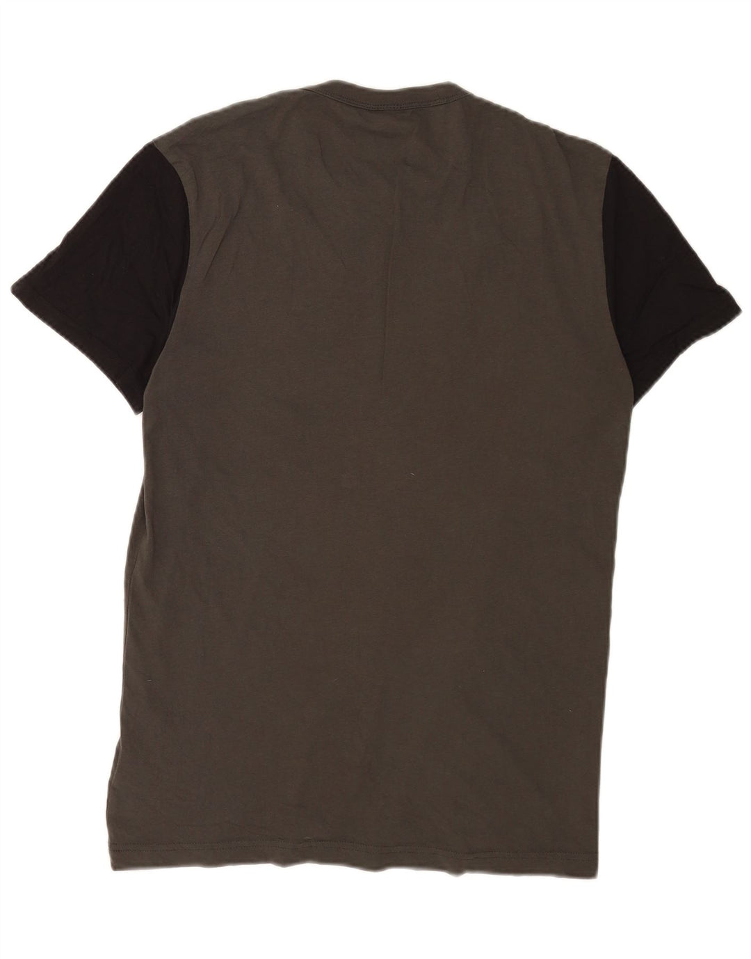 G-Star Mens Graphic T-Shirt Top Small Grey Colourblock Cotton