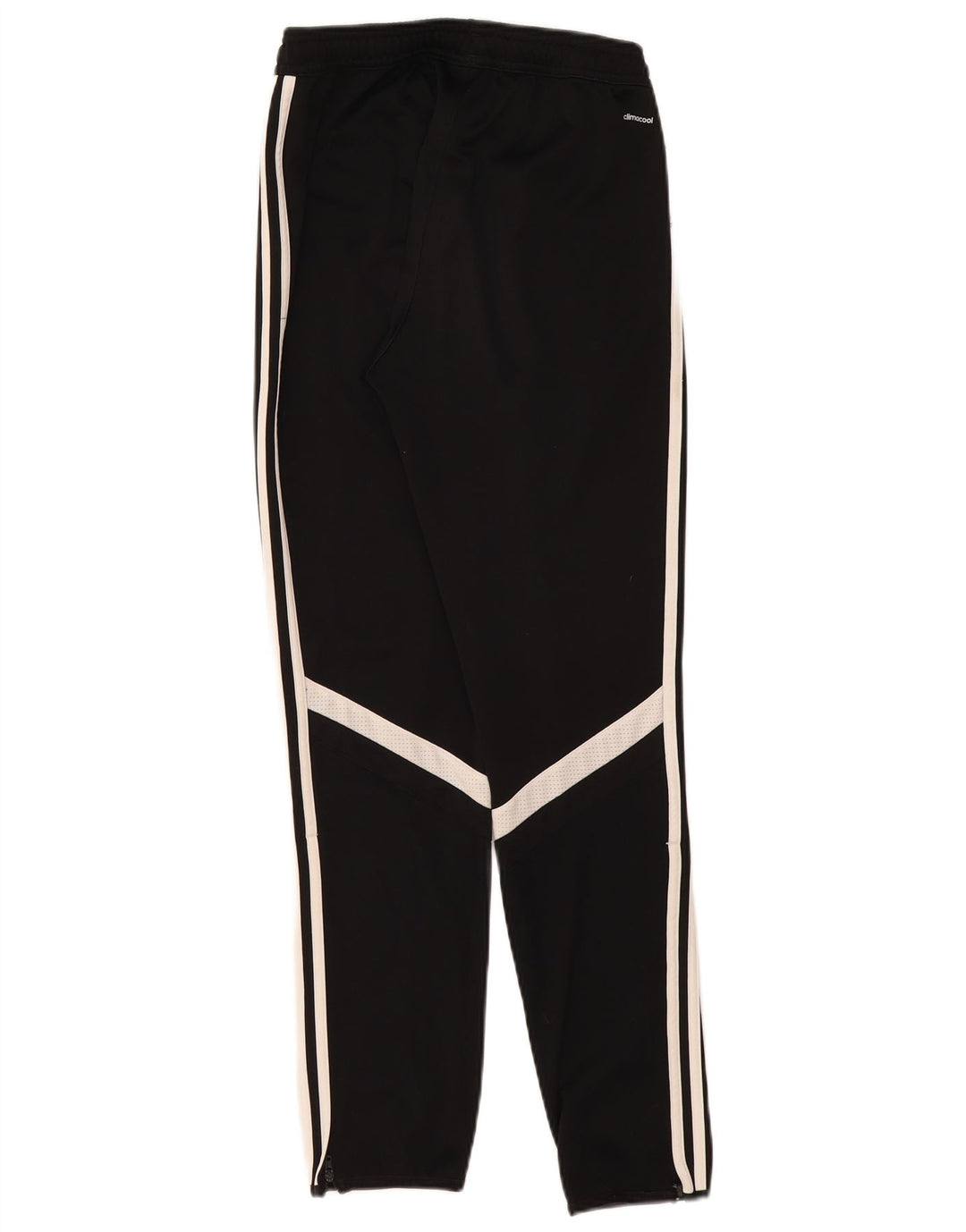 Adidas Boys Climacool Tracksuit Trousers 13-14 Years XL Black Polyester