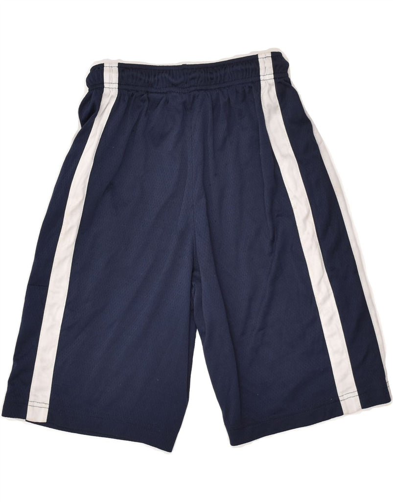 CONVERSE Boys Sport Shorts 12-13 Years Large  Navy Blue Colourblock | Vintage Converse | Thrift | Second-Hand Converse | Used Clothing | Messina Hembry 