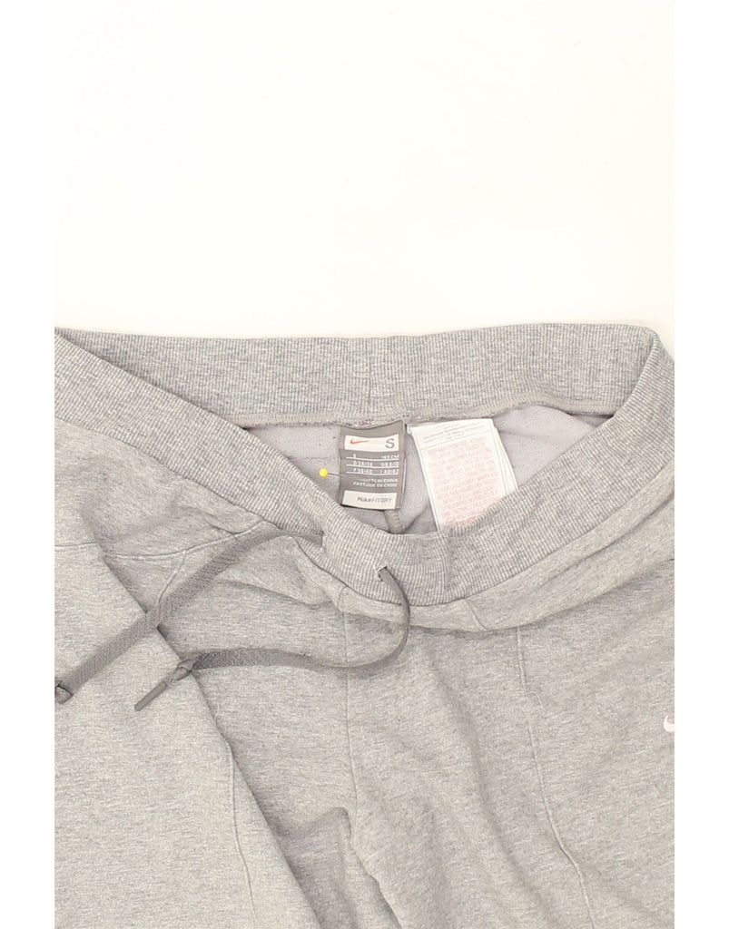 NIKE Womens Bermuda Sport Shorts UK 8-10 Small Grey Cotton | Vintage Nike | Thrift | Second-Hand Nike | Used Clothing | Messina Hembry 