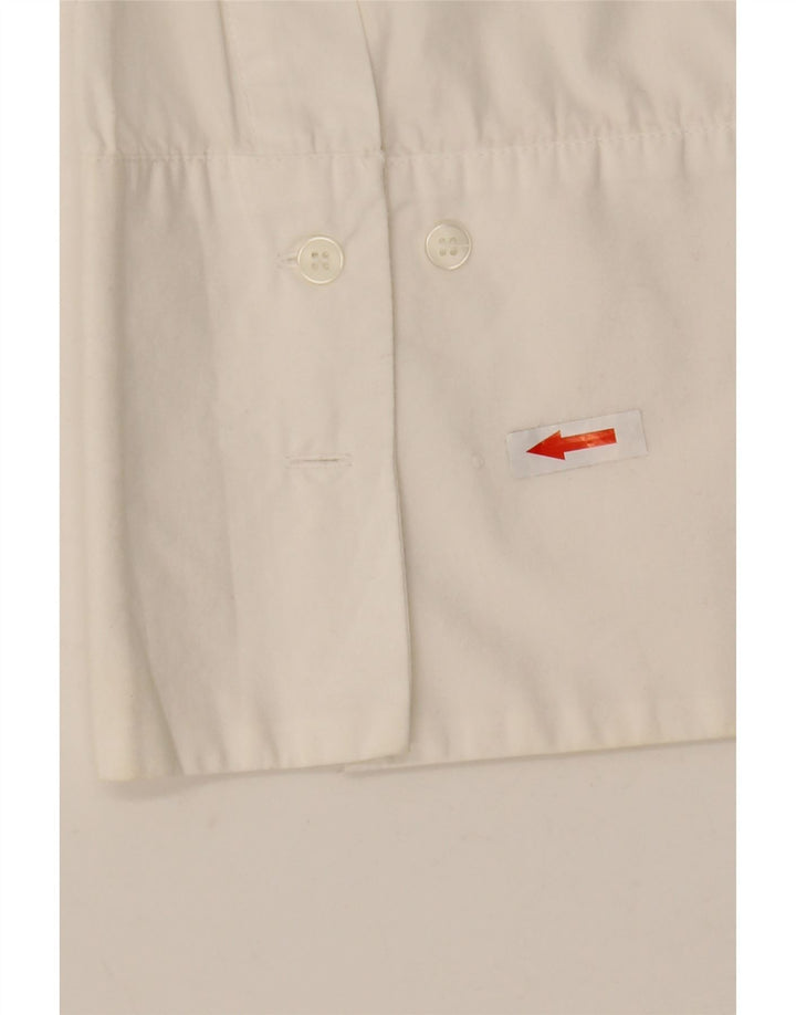 ZARA Womens Oversized Shirt Blouse UK 10 Small White