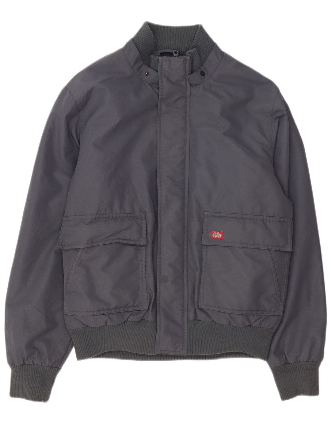 Dickies Mens Bomber Jacket UK 40 Large Grey Polyamide