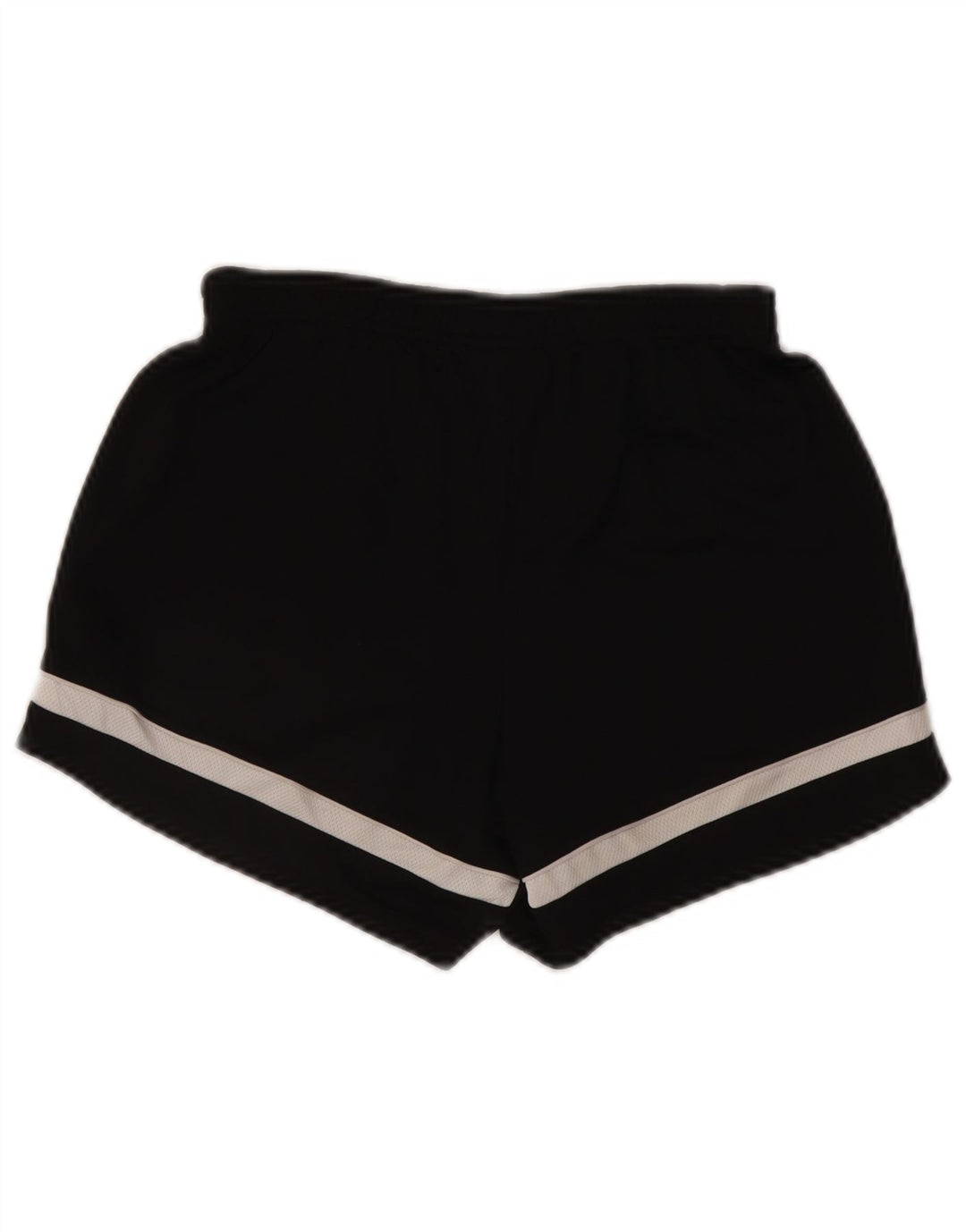 Nike Womens Dri Fit Sport Shorts UK 8 Small Black Colourblock Polyester