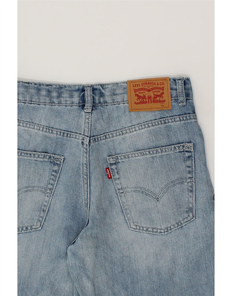 LEVI'S Boys Denim Shorts 13-14 Years W28  Blue Cotton Vintage Levi's and Second-Hand Levi's from Messina Hembry 