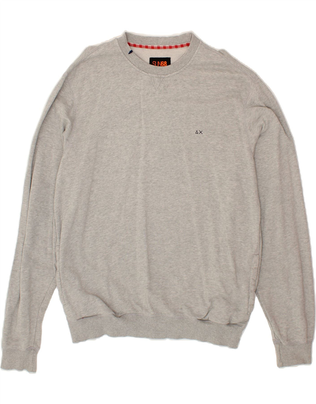 SUN68 Mens Sweatshirt Jumper 2XL Grey Cotton Vintage Sun68 and Second-Hand Sun68 from Messina Hembry 