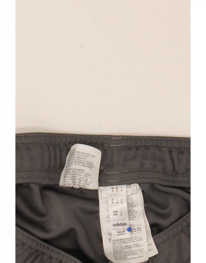 Adidas Mens Aeroready Tracksuit Trousers Medium Grey Polyester