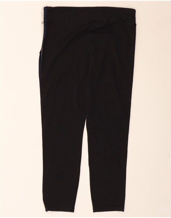 J. Crew Womens Tracksuit Trousers UK 16 Large  Black Nylon