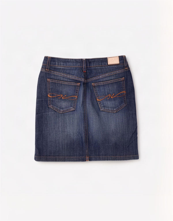 Tommy Hilfiger Womens Denim Skirt US 4 Small W26 Blue Cotton