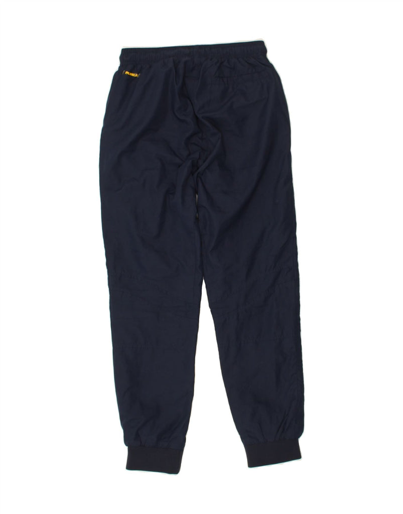 KAPPA Boys Graphic Tracksuit Trousers Joggers 11-12 Years Navy Blue | Vintage Kappa | Thrift | Second-Hand Kappa | Used Clothing | Messina Hembry 