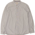White Stuff Mens Classic Fit Shirt 2XL Blue Pinstripe Cotton
