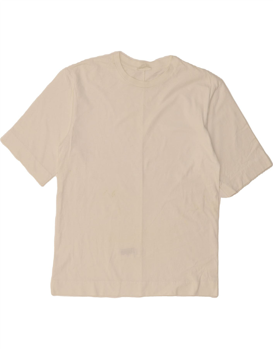 COS Womens T-Shirt Top UK 10 Small White Cotton Vintage Cos and Second-Hand Cos from Messina Hembry 