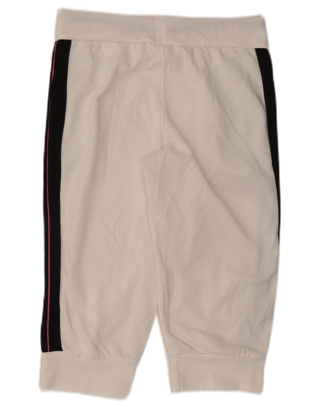 PUMA Womens Sport Shorts UK 12 Medium White Colourblock