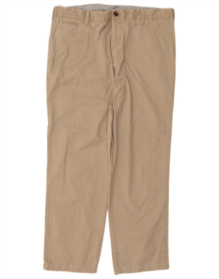 DOCKERS Mens Straight Chino Trousers W40 L31 Beige