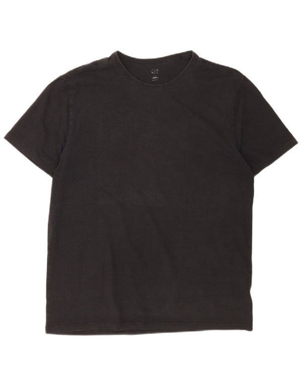 Gap Mens T-Shirt Top Large Black Cotton