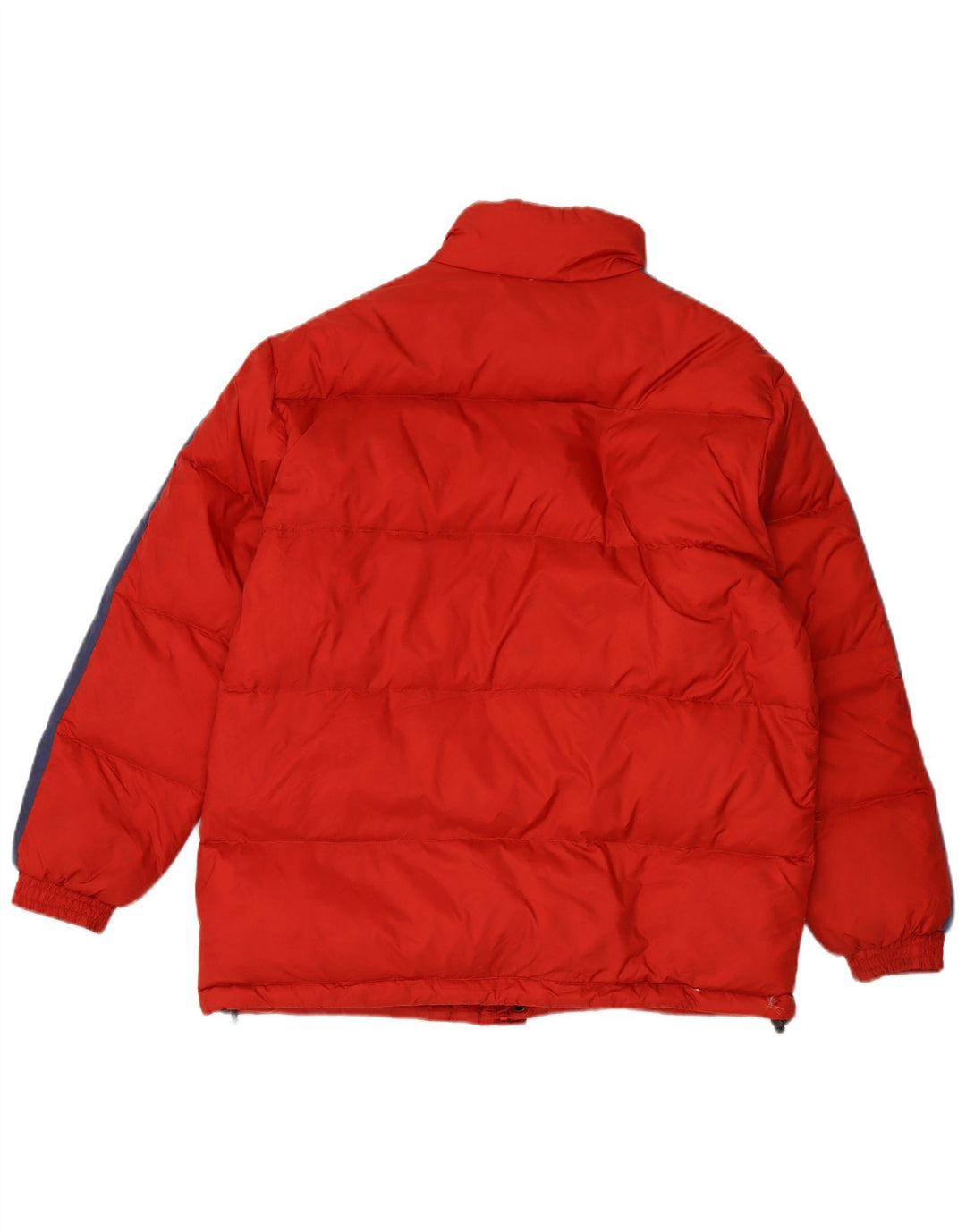 ACTIVE Mens Padded Jacket UK 38 Medium Red Colourblock Nylon
