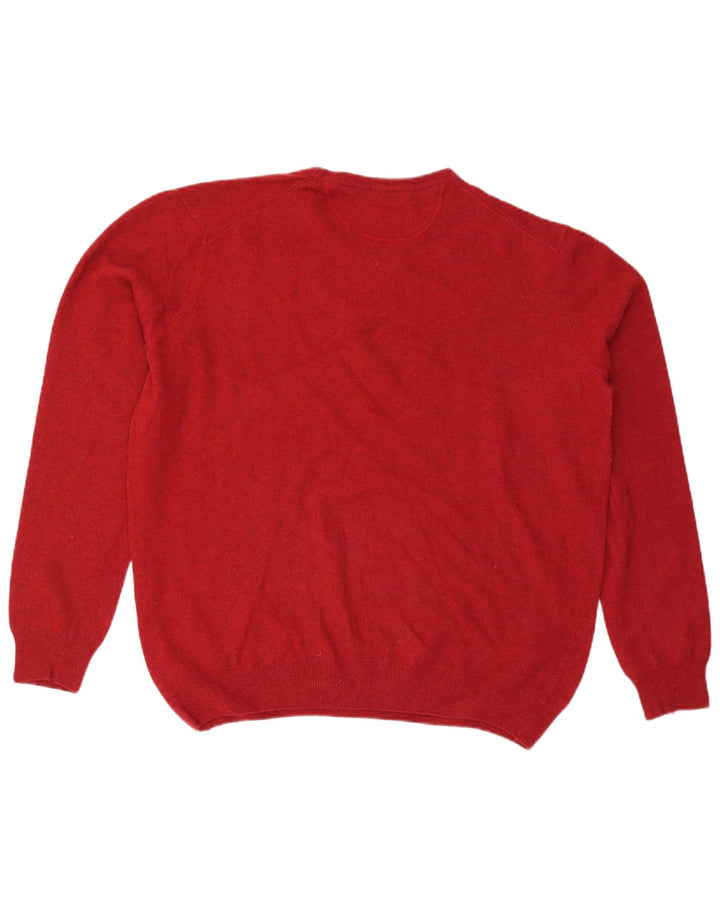 MARLBORO CLASSICS Mens Crew Neck Jumper Sweater 3XL Red