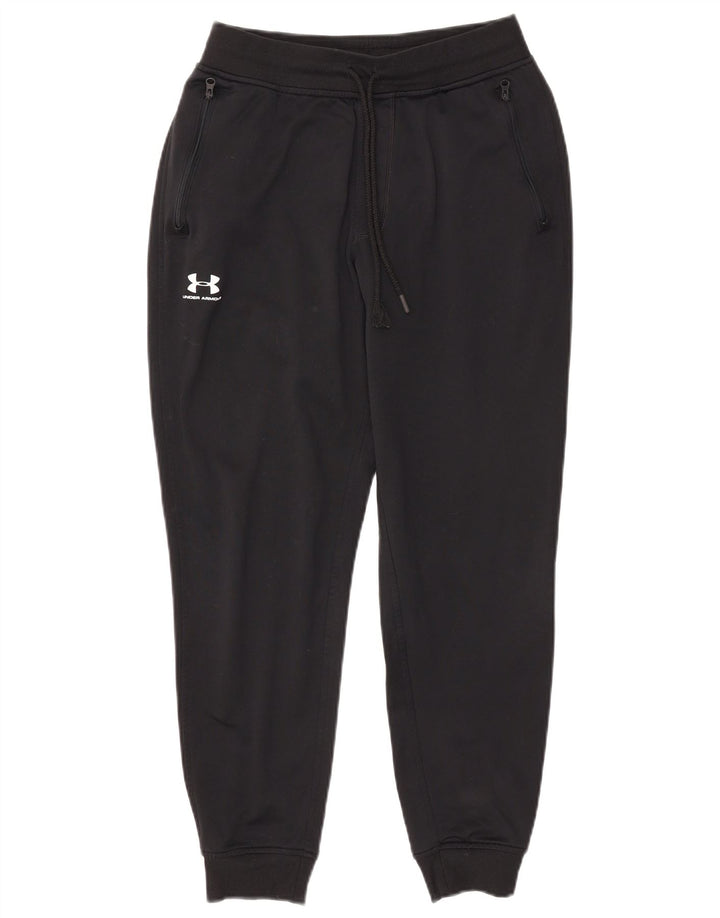 Under Armour Womens Tracksuit Trousers Joggers UK 12 Medium Black