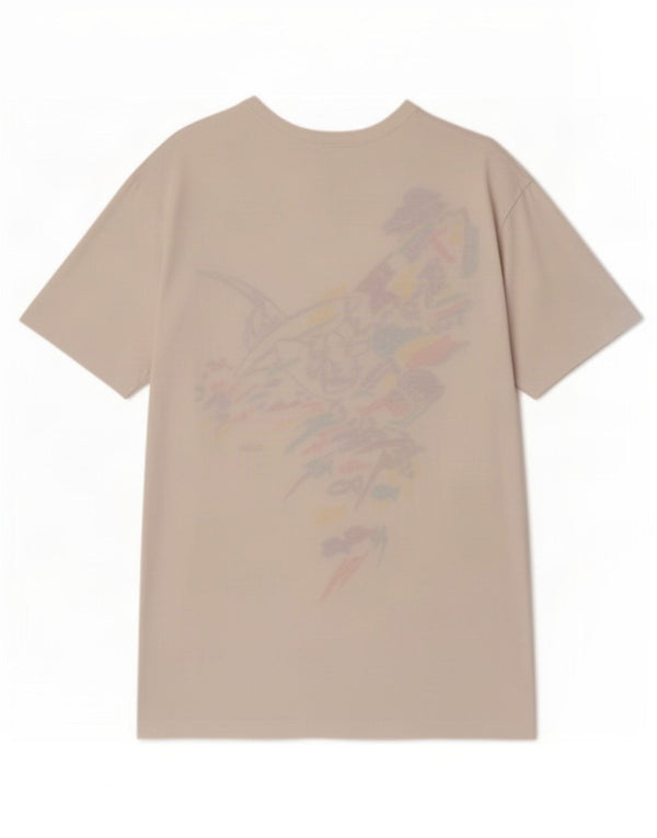 Fila Mens Graphic T-Shirt Top Small White