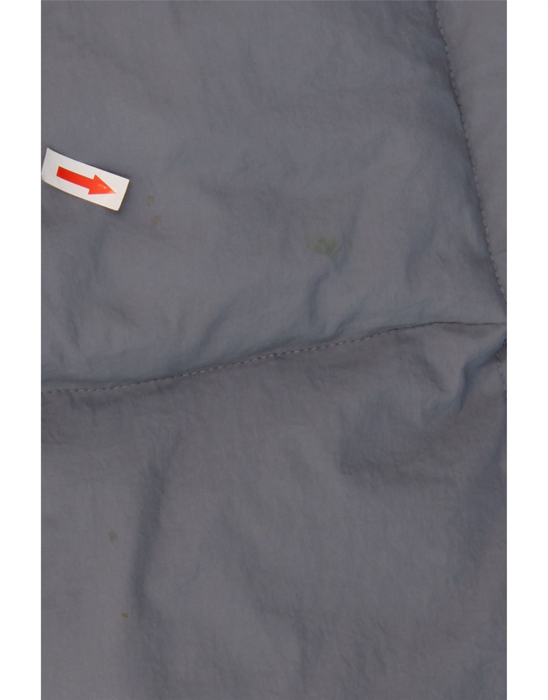 Zara Girls Hooded Padded Jacket 11-12 Years Blue Polyamide