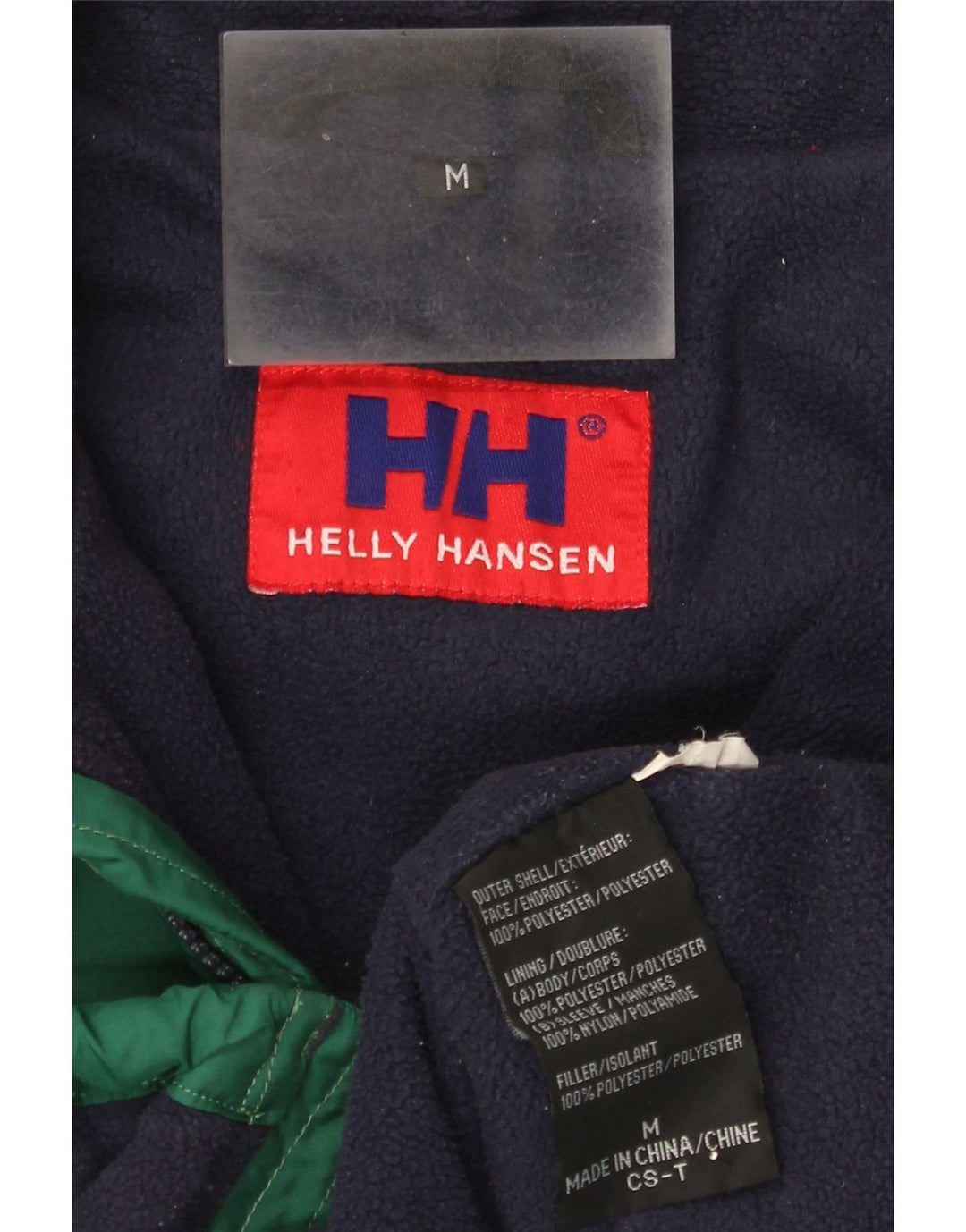 Helly Hansen Mens Loose Fit Windbreaker Jacket UK 38 Medium Green Polyester