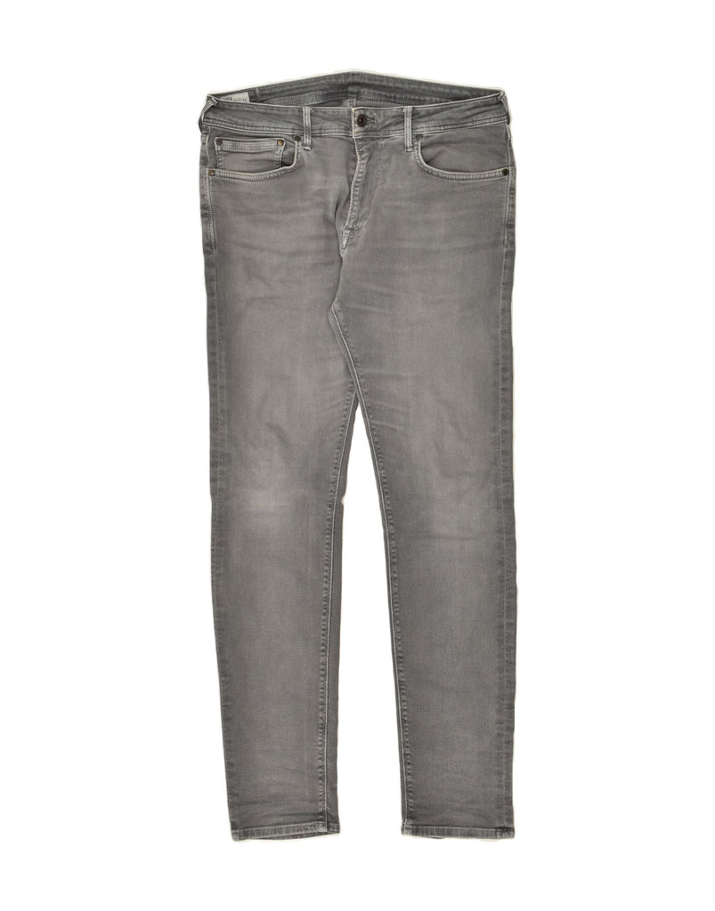 PEPE JEANS Womens Slim Jeans W33 L32 Grey Cotton Vintage PEPE Jeans and Second-Hand PEPE Jeans from Messina Hembry 