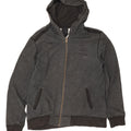 G-Star Mens Zip Hoodie Sweater Medium Grey Flecked Cotton