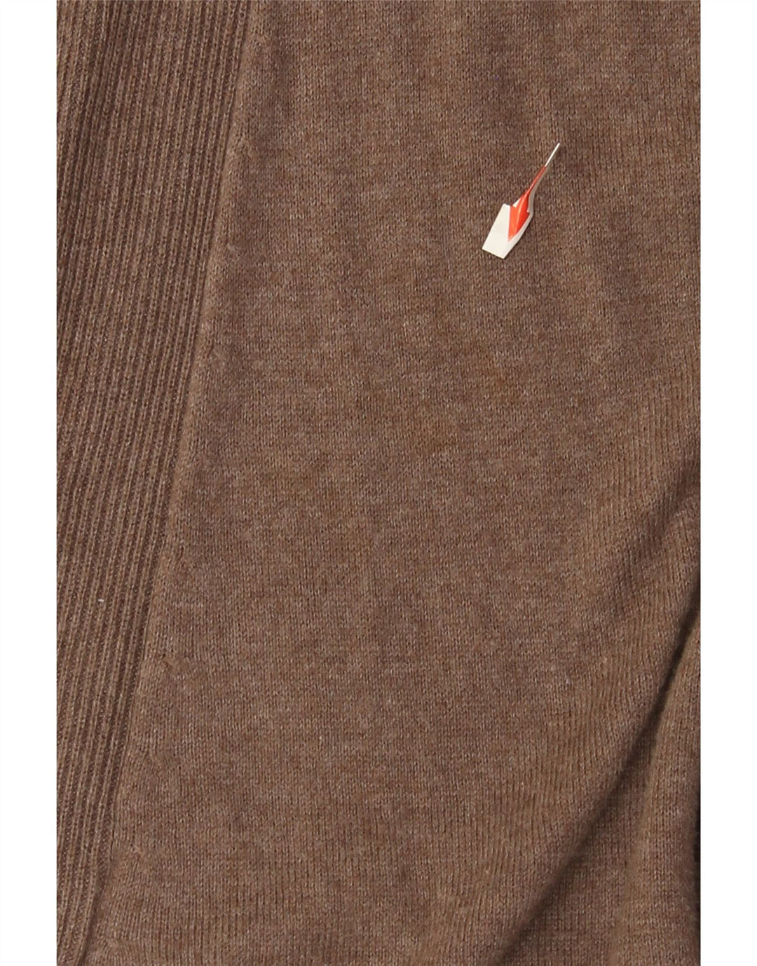 Marks & Spencer Womens Jumper Dress UK 14 Medium Brown Cotton