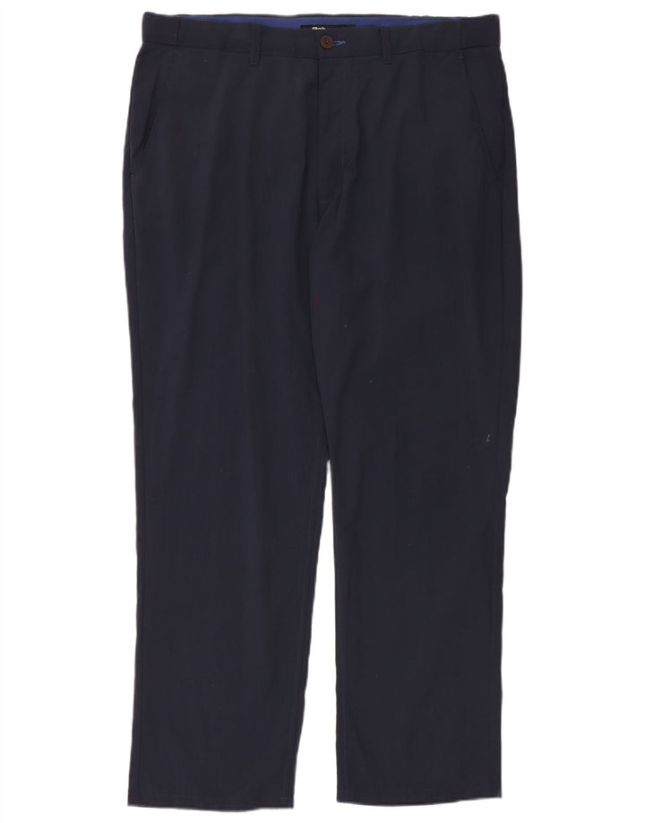 Rohan Mens Straight Chino Trousers W40 L30 Navy Blue Polyamide