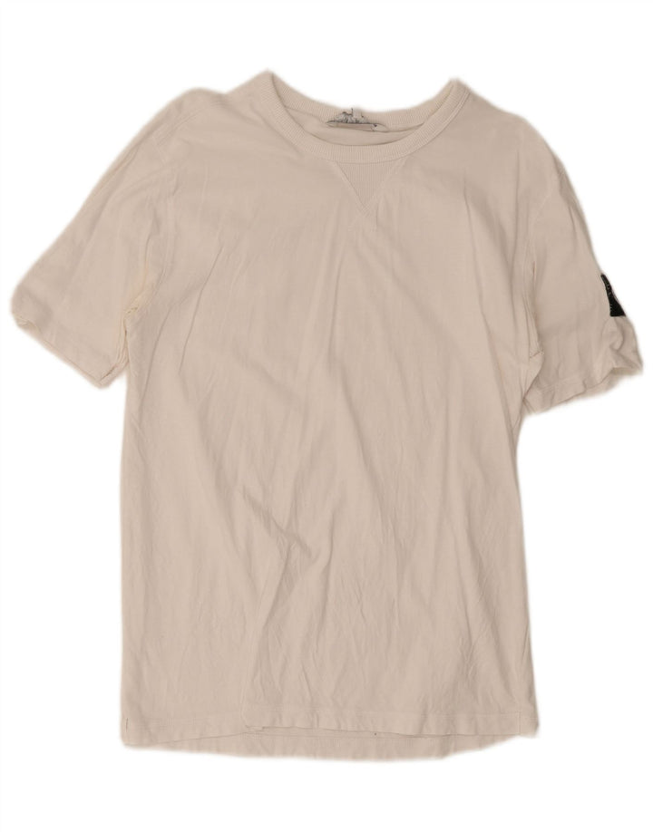 Calvin Klein Jeans Mens T-Shirt Top XL White