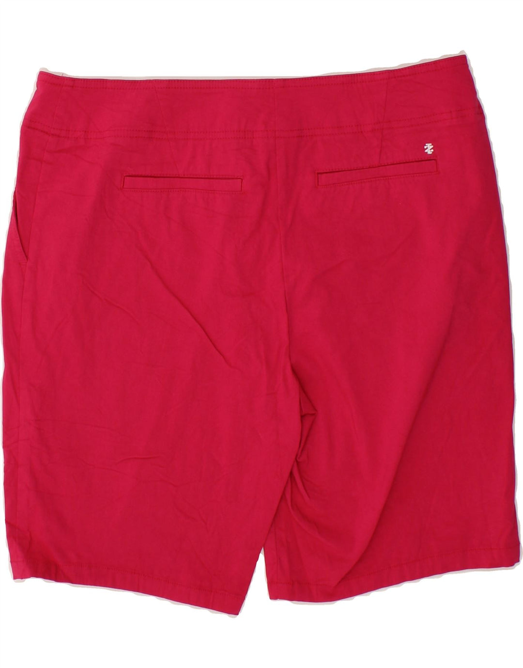 IZOD Womens Chino Shorts US 14 XL W34  Pink Rayon Vintage Izod and Second-Hand Izod from Messina Hembry 