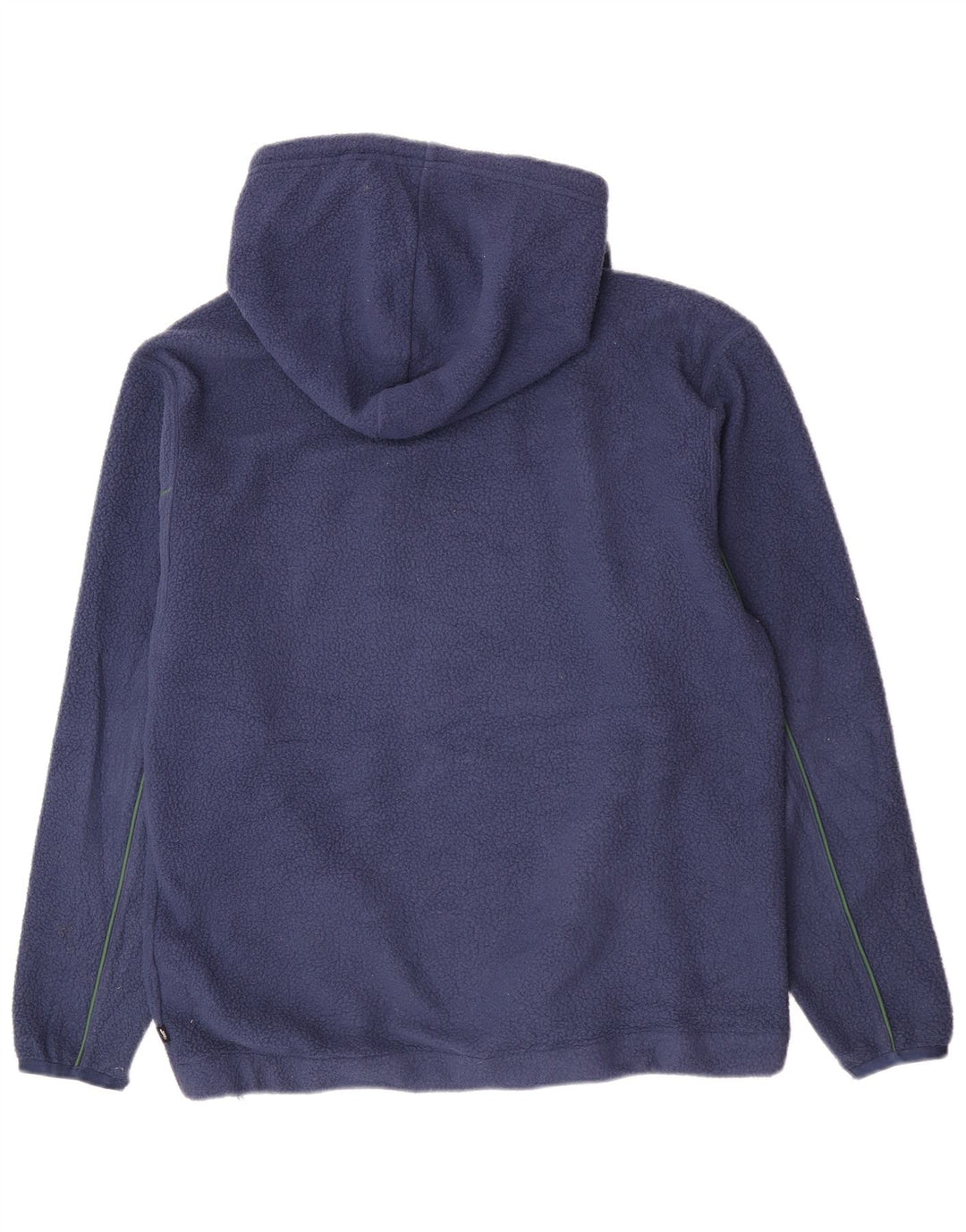 Nike Mens Hooded Fleece Jumper Large Navy Blue Polyester