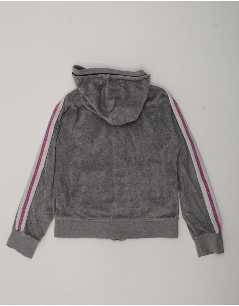 CHAMPION Girls Zip Hoodie Sweater 7-8 Years Small  Grey | Vintage Champion | Thrift | Second-Hand Champion | Used Clothing | Messina Hembry 