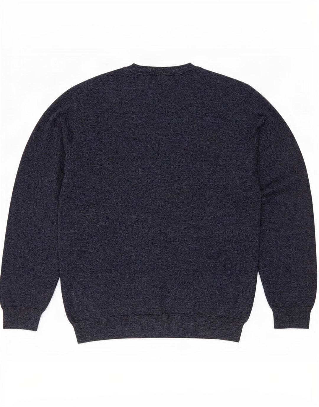 M&Co Mens Crew Neck Jumper Sweater XL Navy Blue Cotton