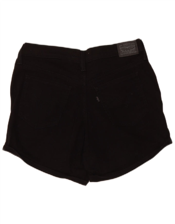 LEVI'S Womens Denim Shorts  W31 Medium Black