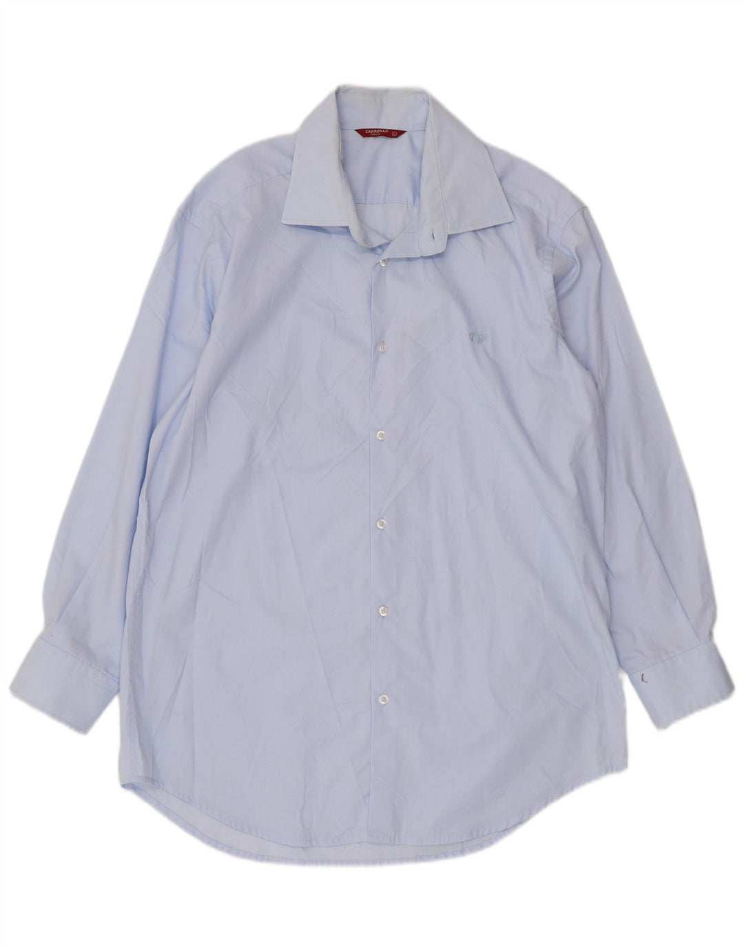 CARRERA Mens Shirt Large Blue Cotton