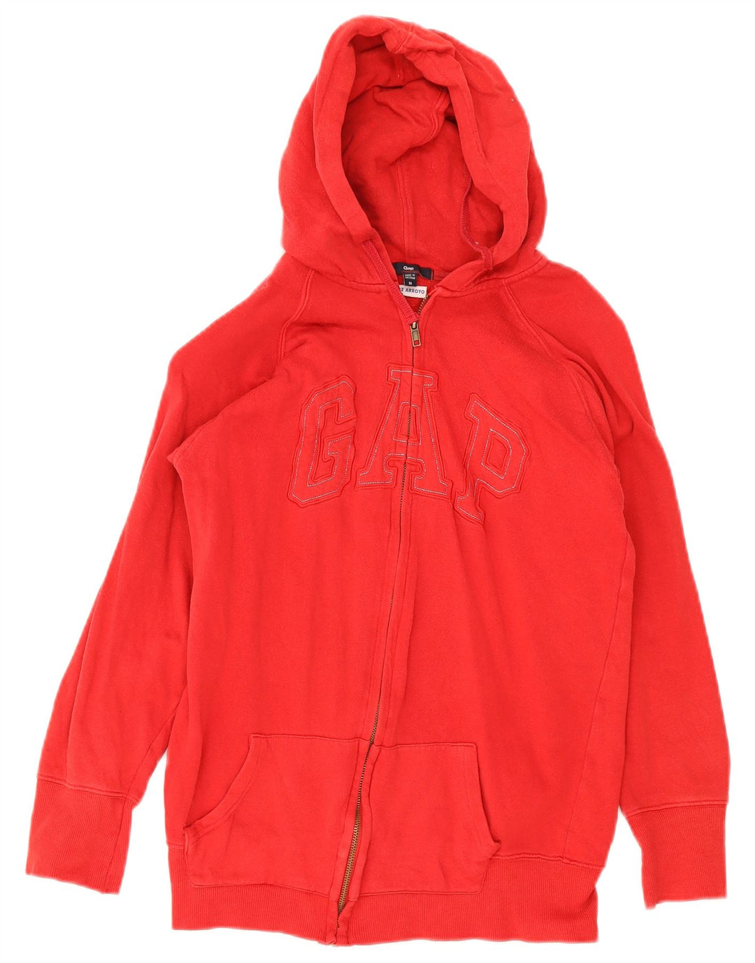 Gap Boys Graphic Zip Hoodie Sweater 11-12 Years Medium Red