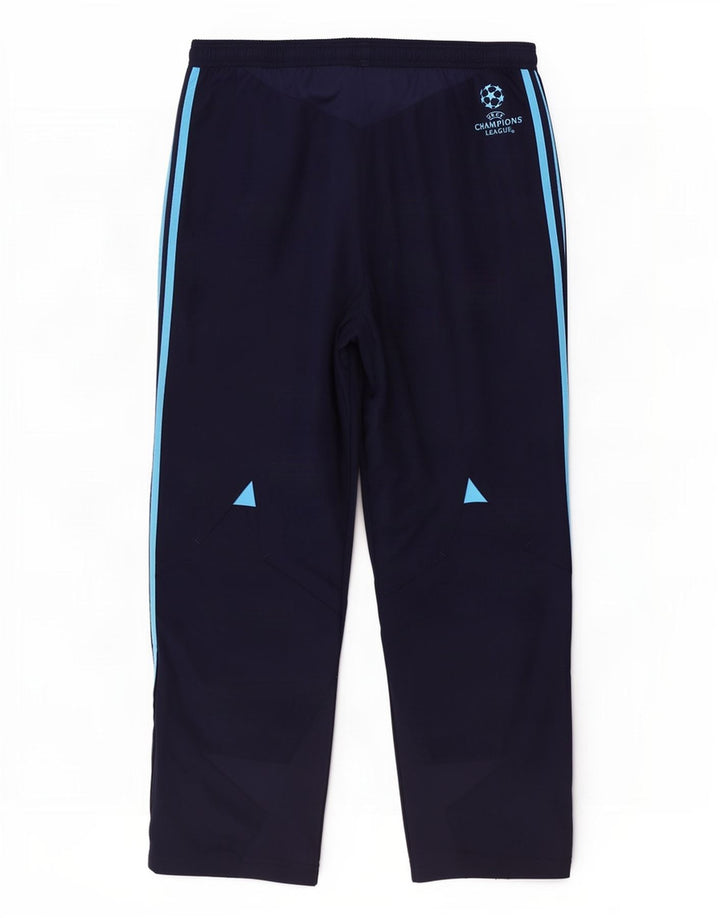 Adidas Mens Climacool Tracksuit Trousers Large Navy Blue Polyester