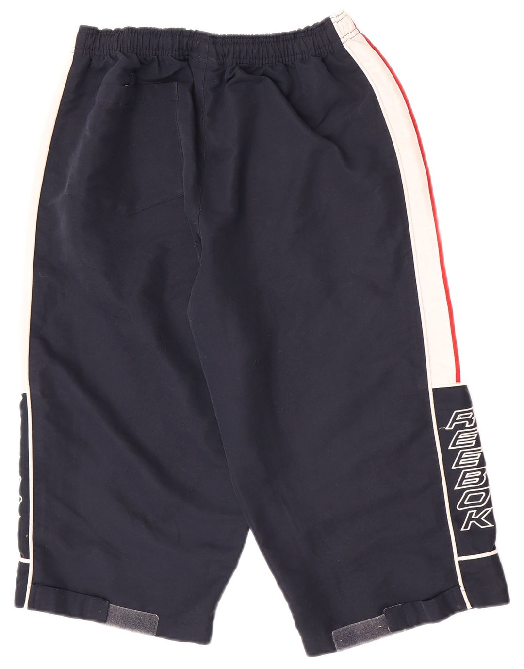 Reebok Mens Graphic Bermuda Sport Shorts Small Navy Blue Colourblock