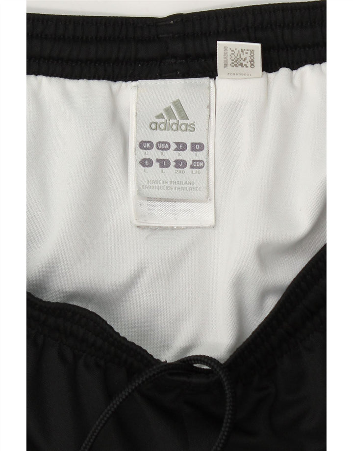 Adidas Mens Climalite Sport Shorts Large Black Polyester