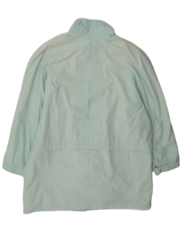C&A Womens Oversized Utility Jacket EU 44 XL Blue Polyester