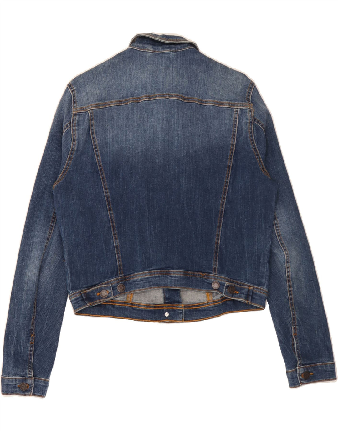 GUESS Womens Denim Jacket UK 16 Large Blue Cotton Vintage Guess and Second-Hand Guess from Messina Hembry 