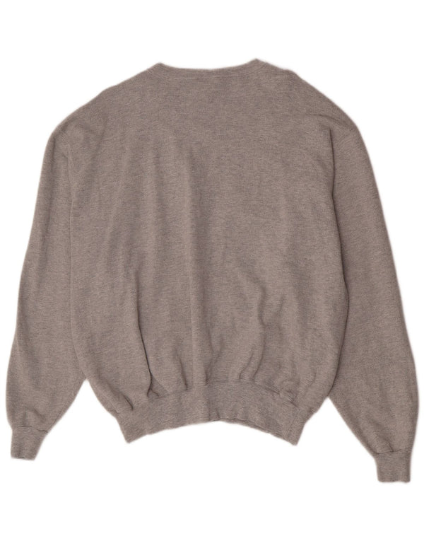 Champion Mens Sweatshirt Jumper 2XL Grey Cotton