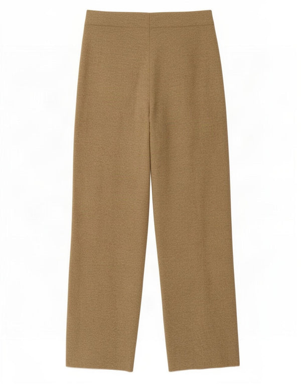 Zara Womens Tracksuit Trousers Medium Beige Polyester