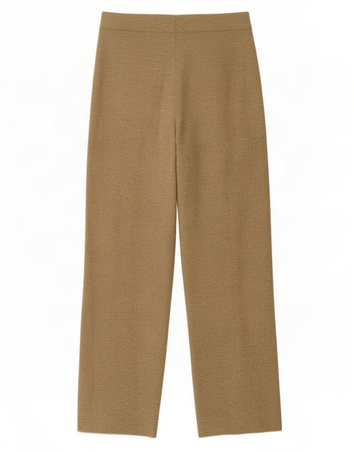Zara Womens Tracksuit Trousers Medium Beige Polyester